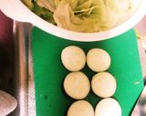 豚バラと茄子とレタスの炒めもの♪作り方1写真