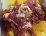 簡単！豚こま肉の唐揚げ作り方1写真