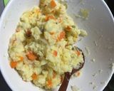 野菜入り芋もち 幼児食作り方1写真