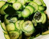 即席!。キュウリとワカメの酢の物作り方3写真