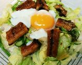 うなぎの蒲焼きと香味野菜丼~カフェ風~作り方10写真