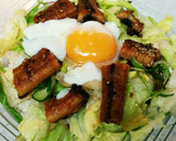 うなぎの蒲焼きと香味野菜丼～カフェ風～作り方10写真