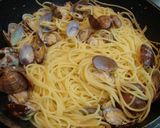 アサリと明太子のパスタ✿作り方6写真