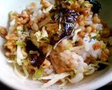 簡単キャベたぬ丼作り方5写真