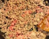ひき肉と玉葱のにんにく醤油炒め作り方3写真
