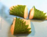 ささみのネギ味噌サンド大葉包み揚げ作り方5写真