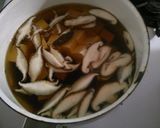 簡単！　豆腐　みょうが　椎茸の　お吸い物作り方3写真