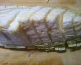 白菜と 鶏むね肉の ピリ辛にんにく煮込み作り方1写真