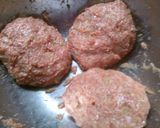 簡単チーズ入りハンバーグ トマトソース！作り方8写真