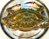 蒸しワタリガニ(ガザミ)作り方1写真