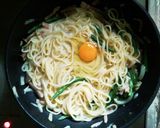 いんげん美味♪きのことベーコンのパスタ作り方6写真