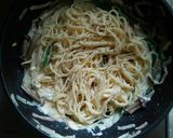 いんげん美味♪きのことベーコンのパスタ作り方7写真