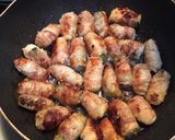糖質制限でも食べれるズッキーニの豚肉巻き作り方4写真