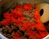 挽き肉こってりカレー作り方1写真