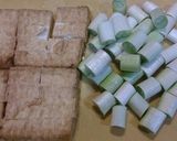 厚揚げとネギの味噌チーズ作り方1写真