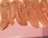 ふっくらささみのマスタード焼き作り方1写真