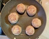 椎茸の肉詰め 照り焼き味作り方6写真