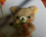 リラックマシャボン玉で遊ぶ冷しゃぶごはん作り方7写真