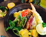 天ぷらの冷やしだし茶漬け作り方12写真