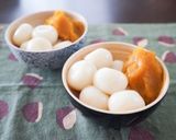 豆腐のお月見団子☆かぼちゃあん作り方9写真