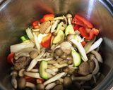 鶏肉のトマト煮込み ラタトゥイユ風作り方4写真