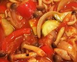 鶏肉のトマト煮込み ラタトゥイユ風作り方8写真