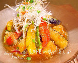 冷やしておいしい◎夏野菜と鳥肉の揚げ浸し作り方4写真