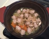 レモン香る〜肉団子の丸ごとレタス鍋作り方6写真