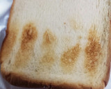 プチトマトとツナマヨの厚切りトースト作り方1写真