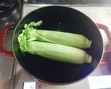 ストウブで茹でとうもろこし作り方3写真