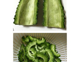 苦くない！ゴーヤと豚のみそ炒め作り方1写真