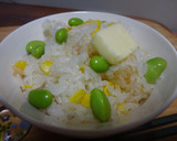 簡単素朴な味とうもろこし・枝豆ごはん作り方8写真