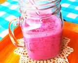 簡単朝食♪飲むヨーグルト♡ブルーベリー作り方2写真
