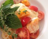 カレークリームの冷製パスタ作り方4写真