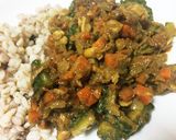 簡単ゴーヤ納豆キーマカレー作り方6写真