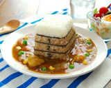 子供ウケ抜群！とび箱３段！デコカレー☆作り方6写真