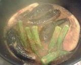 ナスとオクラのしょうが焼き作り方6写真