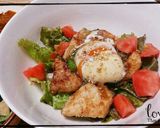 カフェ飯☆蒸し鶏ともやしの塩ダレ丼作り方6写真