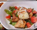 カフェ飯☆蒸し鶏ともやしの塩ダレ丼作り方6写真