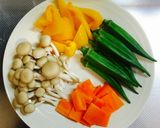 カラフル野菜の揚げ浸し作り方2写真