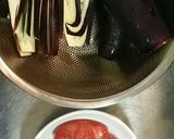 豚バラのトマトと茄子の重ねオイル蒸し♡作り方2写真