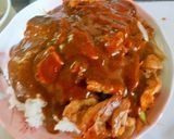 夏に簡単、レトルトカレーを使って。作り方6写真