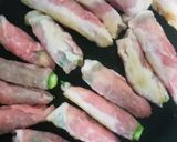 下茹で不要！オクラの肉巻き甘酢だれ☆作り方3写真