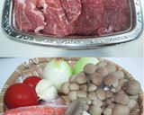 シンプルいつもと違うポークカレー作り方1写真