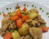 フィリピン風☆グリンピースと鶏の肉じゃが作り方6写真
