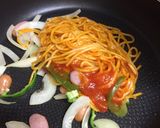 スパゲッティナポリタン作り方7写真