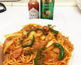 スパゲッティナポリタン作り方8写真