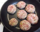 キャベツハンバーグ、ケチャップとソースで作り方4写真