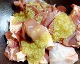 香ばしゴマの塩麹鶏唐+もみ海苔❤︎作り方2写真