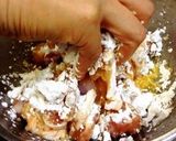 香ばしゴマの塩麹鶏唐+もみ海苔❤︎作り方6写真